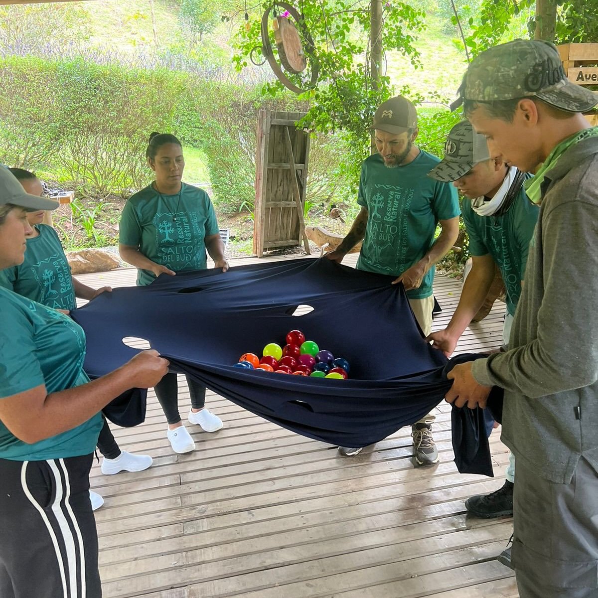 Equipo de Med Agro desarrollando una jornada de capacitación